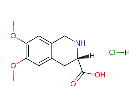 6,7-DiMethoxy-1,2,3,4-tetrahydroisoquinoline-3-carboxylic acid HCL