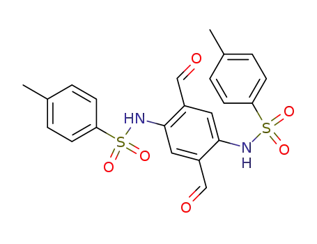 2,5-bis-(toluene-4-sulfonylamino)-terephthalaldehyde