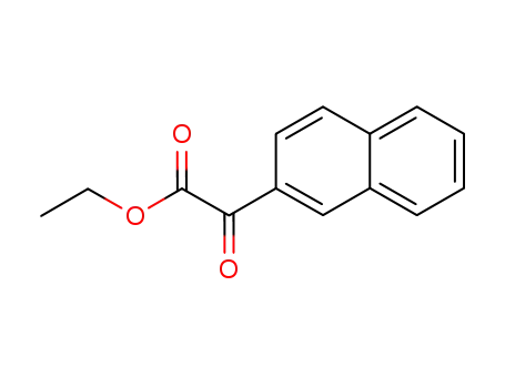Molecular Structure of 73790-09-7 (ETHYL 2-(2-NAPHTHYL)-2-OXOACETATE)