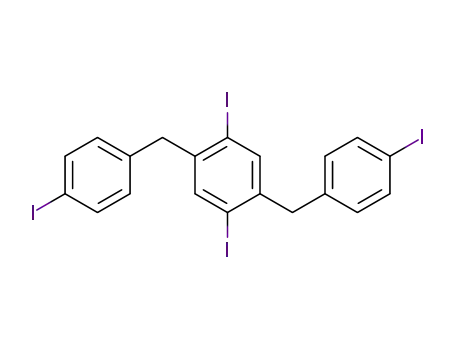2,5-bis(p-iodobenzyl)-1,4-diiodobenzene