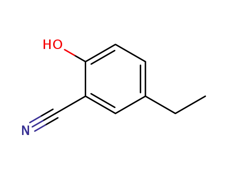 Molecular Structure of 75668-94-9 (5-ethyl-2-hydroxybenzonitrile)