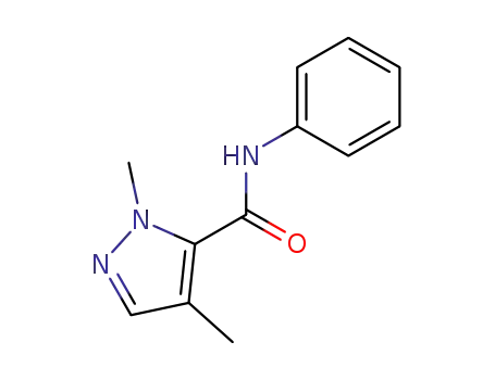 1H-Pyrazole-5-carboxamide, 1,4-dimethyl-N-phenyl-