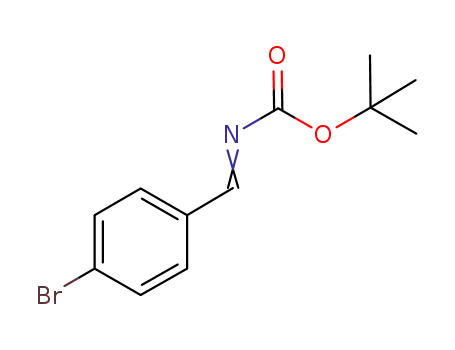 Molecular Structure of 479423-43-3 (tert-butyl 4-bromobenzylidenecarbamate)
