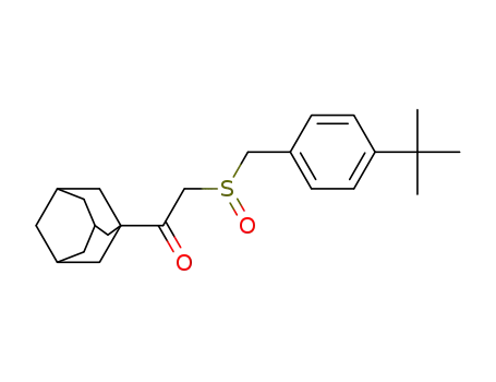 1-adamantan-1-yl-2-(4-tert-butylphenylmethanesulfinyl)ethanone