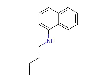 Molecular Structure of 6281-00-1 (N-butylnaphthalen-1-amine)