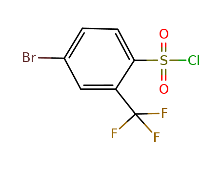 4-bromo-2-(trifluoromethyl)phenylsulfonyl chloride
