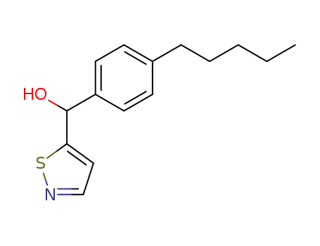 5-Isothiazolemethanol, a-(4-pentylphenyl)-