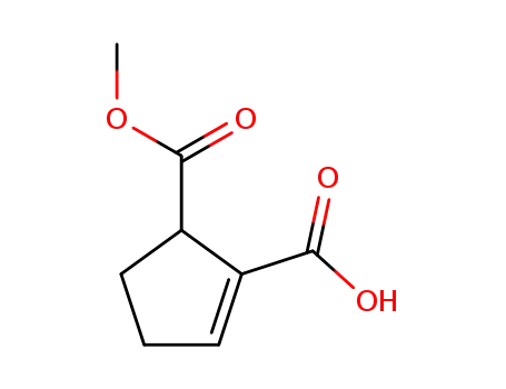 (+/-)-cyclopent-2-ene-1,2-dicarboxylic acid 1-methyl ester