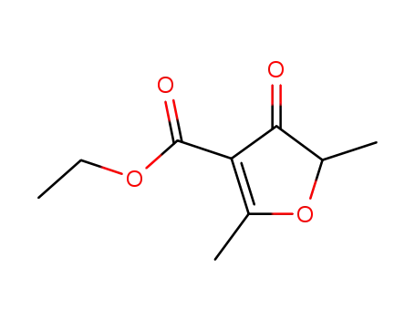 Molecular Structure of 39156-54-2 (2,5-dimethyl-4-oxo-4,5-dihydrofuran-3-yl ethyl carbonate)