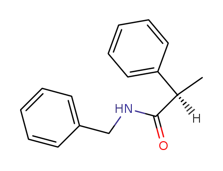 Molecular Structure of 116342-25-7 ((2R)-N-benzyl-2-phenylpropanamide)