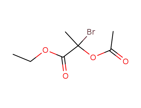 2-acetoxy-2-bromo-propionic acid ethyl ester