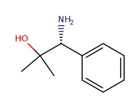 Molecular Structure of 110480-87-0 ((R)-1-amino-2-methyl-1-phenyl-propan-2-ol)