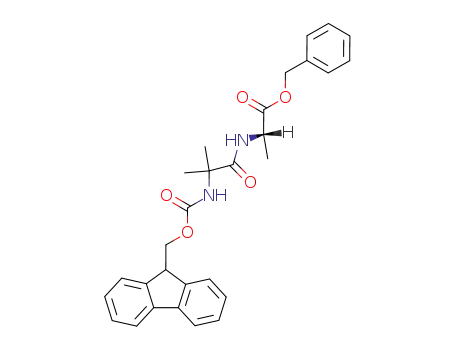 (S)-2-[2-(9H-Fluoren-9-ylmethoxycarbonylamino)-2-methyl-propionylamino]-propionic acid benzyl ester