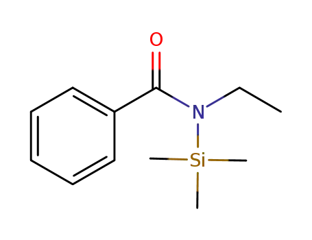 Molecular Structure of 23728-69-0 (N-ethyl-N-trimethylsilylbenzamide)