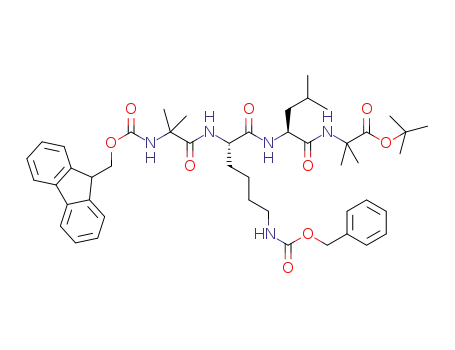 Fmoc-Aib-Lys(Z)-Leu-Aib-OtBu