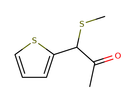 (+/-)-1-(methylthio)-1-(2-thienyl)acetone