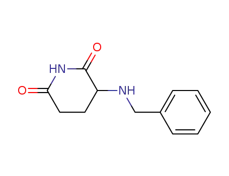 Molecular Structure of 351432-17-2 (3-(benzylamino)piperidine-2,6-dione)