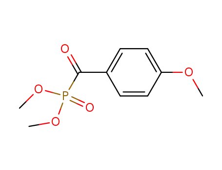Molecular Structure of 10570-48-6 (DIMETHYL(4-METHOXYPHENYLOXOMETHYL)PHOSPHONATE)