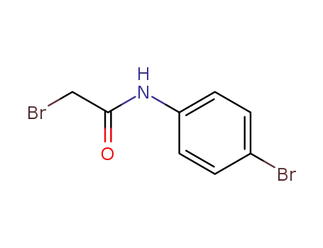 Molecular Structure of 5439-13-4 (2-BROMO-N-(4-BROMOPHENYL)ACETAMIDE)