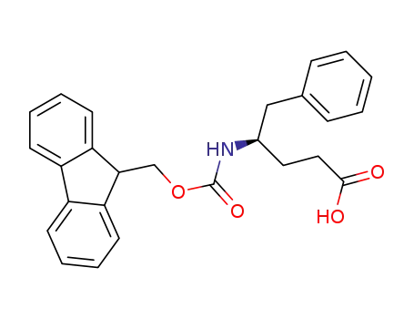 Molecular Structure of 269078-74-2 ((R)-4-(FMOC-AMINO)-5-PHENYLPENTANOIC ACI)