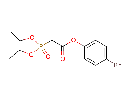 Molecular Structure of 254114-95-9 ((para-bromophenyl)diethylphosphonoacetate)