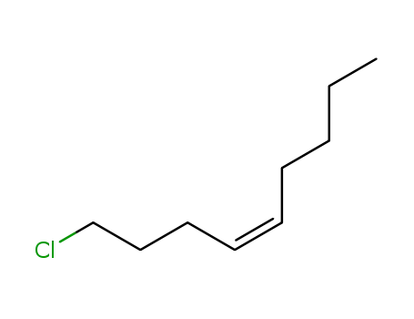 Molecular Structure of 132124-52-8 (4-Nonene, 1-chloro-, (Z)-)