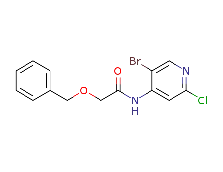 2-(benzyloxy)-N-(5-bromo-2-chloropyridin-4-yl)acetamide