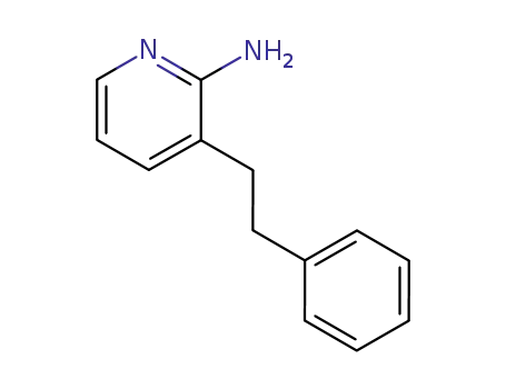 2-amino-3-(2-phenylethyl)pyridine