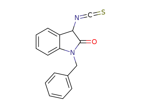 Molecular Structure of 1287715-31-4 (1-benzyl-3-isothiocyanatoindolin-2-one)
