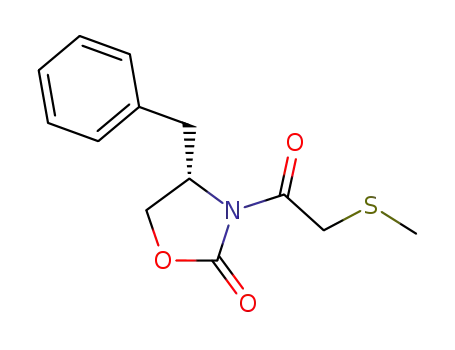 (4S)-3-(Methylthioacetyl)-4-benzyl-1,3-oxazolidin-2-one