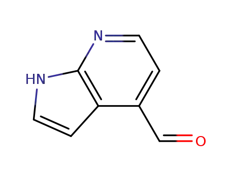 Molecular Structure of 728034-12-6 (7-AZAINDOLE-4-CARBOXALDEHYDE)