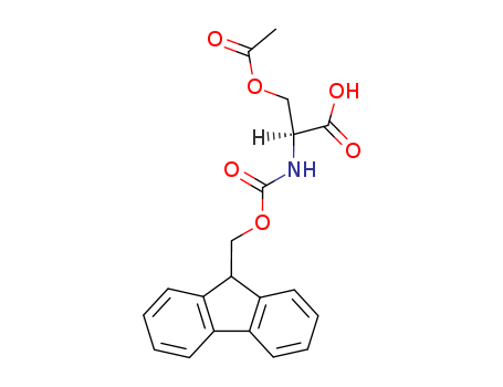 L-Serine, N-[(9H-fluoren-9-ylmethoxy)carbonyl]-, acetate (ester)