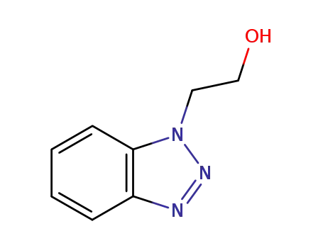 Molecular Structure of 938-56-7 (2-(1H-benzotriazol-1-yl)ethanol)
