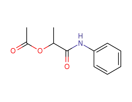 1-oxo-1-(phenylamino)propan-2-yl acetate