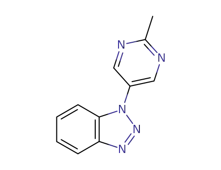 1-(2-methylpyrimidin-5-yl)-1H-benzotriazole