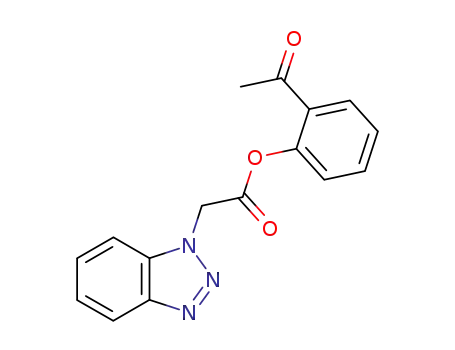 (2-acetyl)phenol 2-(1-benzotriazolyl)acetate