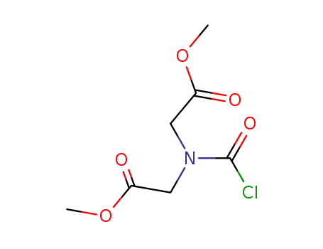 Glycine, N-(chlorocarbonyl)-N-(2-methoxy-2-oxoethyl)-, methyl ester