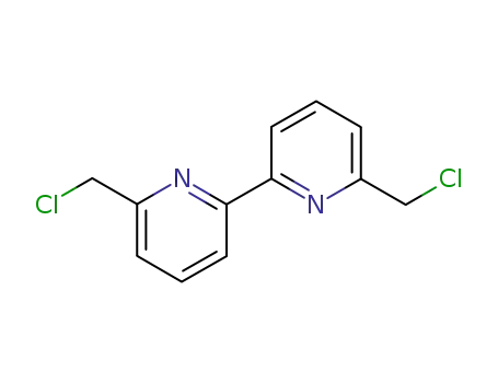 Molecular Structure of 74065-64-8 (6,6'-BIS(CHLOROMETHYL)-2,2'-BIPYRIDINE)