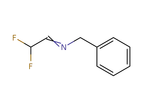 Molecular Structure of 148628-63-1 (N-(2,2-difluoroethylidene)benzylamine)
