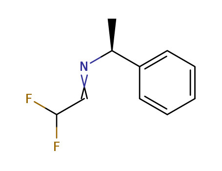 (S)-N-(2,2-Difluoroethylidene)-1-phenylethylamine