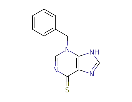Molecular Structure of 7151-30-6 (3-benzyl-3,7-dihydro-6H-purine-6-thione)