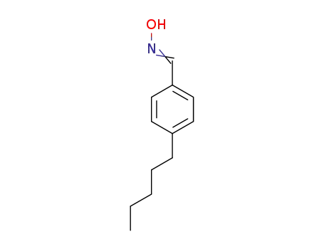Molecular Structure of 175136-45-5 (4-PENTYLBENZALDEHYDE OXIME)