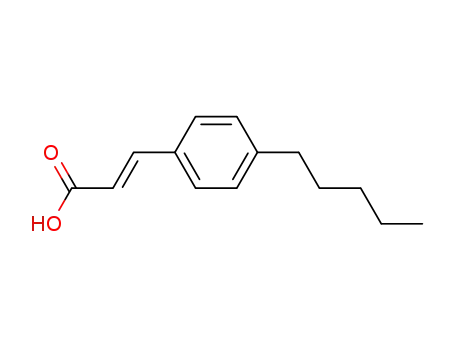 (2E)-3-(4-펜틸페닐)PROP-2-에노산