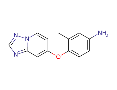 4-([1,2,4]triazolo[1,5-α]pyridin-7-yloxy)-3-methylaniline