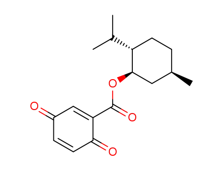(1'R,2'S,5'R)-(-)-menthyl 1,4-dioxocyclohexa-2,5-diene-2-carboxylate