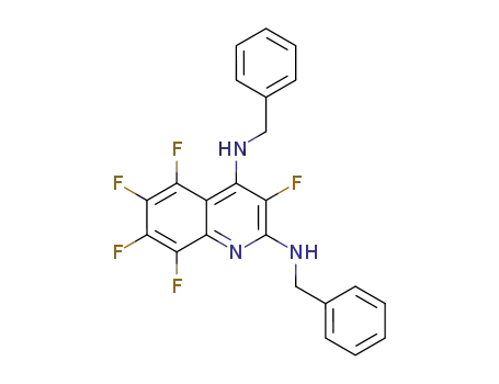 N<sup>2</sup>,N<sup>4</sup>-dibenzyl-3,5,6,7,8-pentafluoroquinolin-2,4-diamine