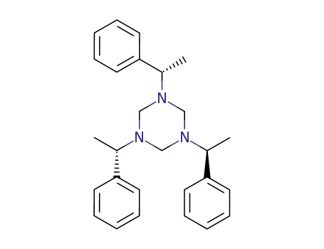 Molecular Structure of 131968-96-2 ((S,S,S)-1,3,5-tris(α-methylbenzyl)-1,3,5-hexahydrotriazine)