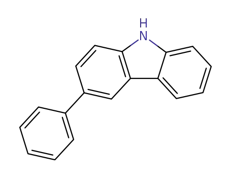Molecular Structure of 103012-26-6 (3-phenyl-9H-carbazole)