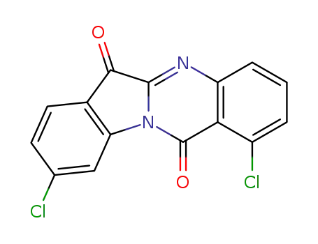 1,9-Dichloro-indolo[2,1-b]quinazoline-6,12-dione