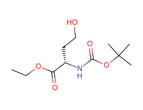 ethyl (2S)-4-hydroxy-2-[(2-methylpropan-2-yl)oxycarbonylamino]butanoate